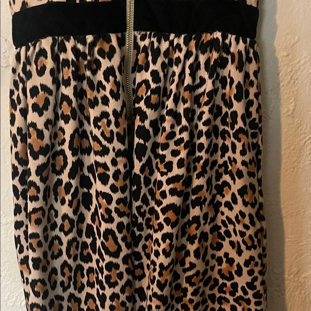 Kate Spade Leopard Print Dress with Red Flower - Picture 7 of 8